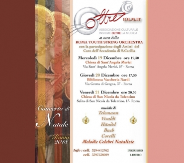 CONCERTI DI NATALE 2018